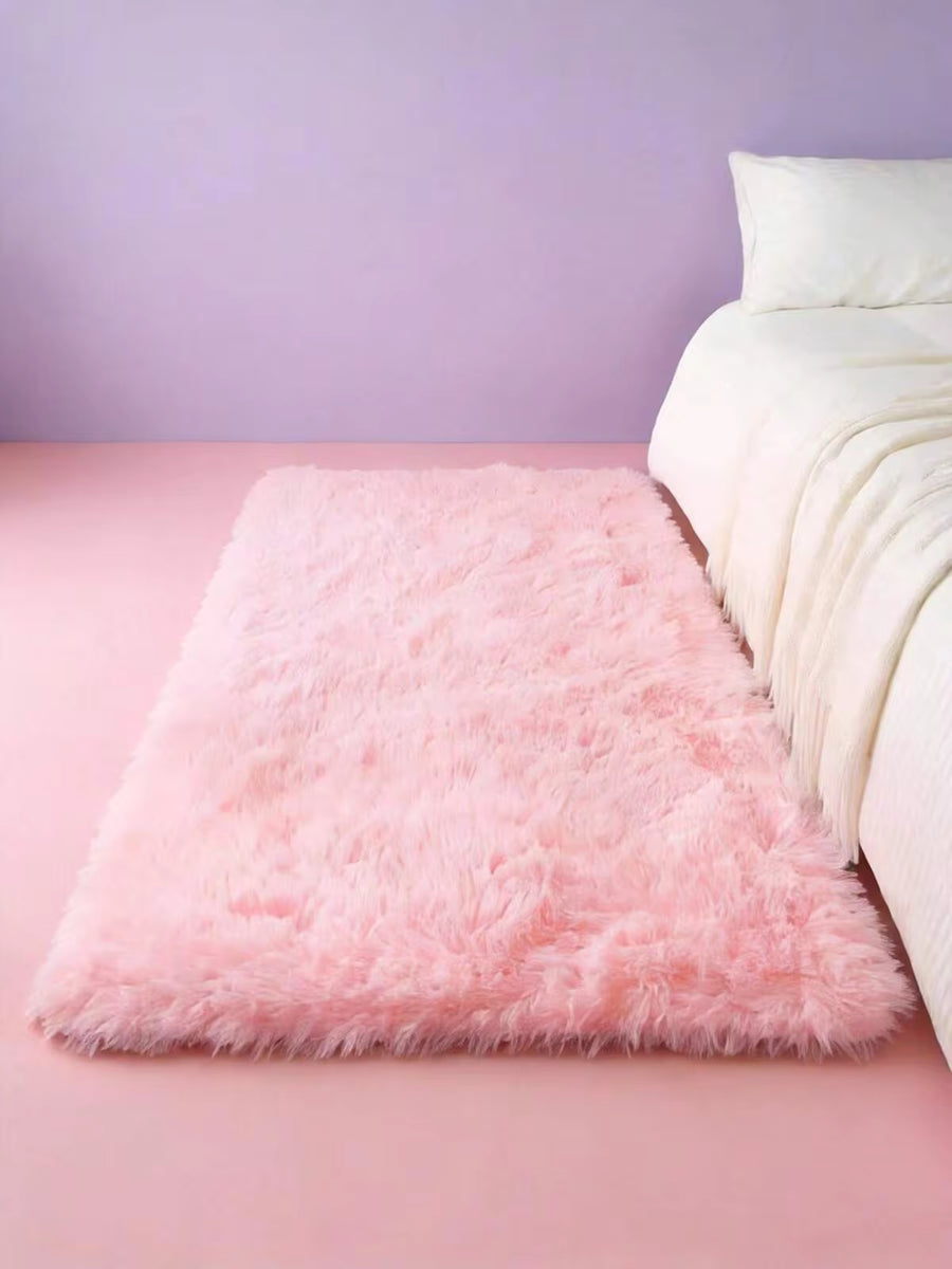 Joivida 1 Pc Soft Modern Indoor And Outdoor Plush Pink/Grass Green/Camel Carpet For Bedroom Living Room Dormitory Kids Room Home Decoration Non-Slip Polyester Fiber Comfortable Kids Room Decoration Floor Carpet