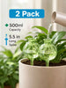 17.5oz Automatic Slow Release Plant Watering System, Indoor/Outdoor Gardening Tool, No Electricity Needed, Suitable For Succulents And Fresh Flowers, Self-Watering Decor